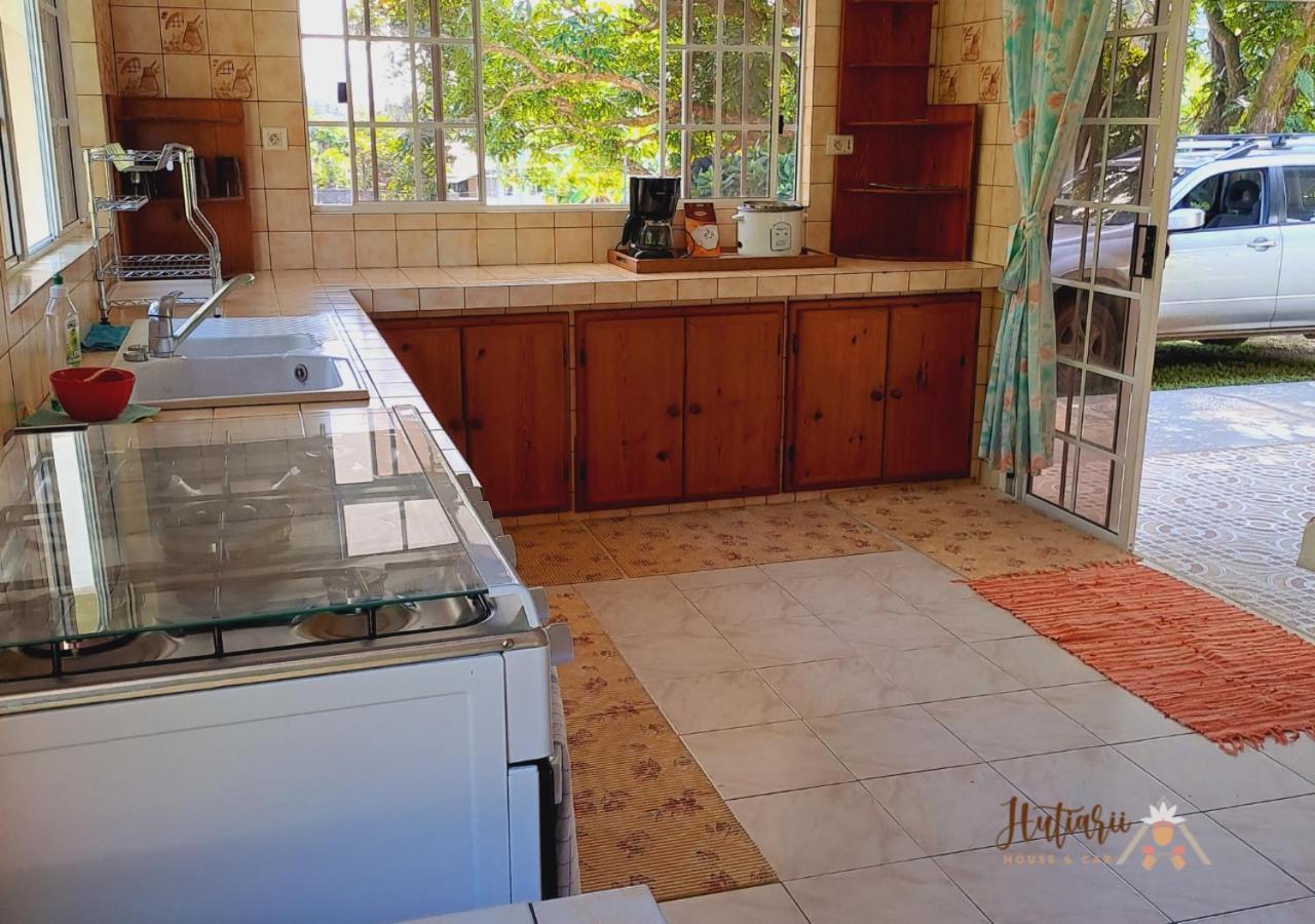 Hutiarii House & Car & Excursions Raiatea Villa Tevaitoa Dış mekan fotoğraf