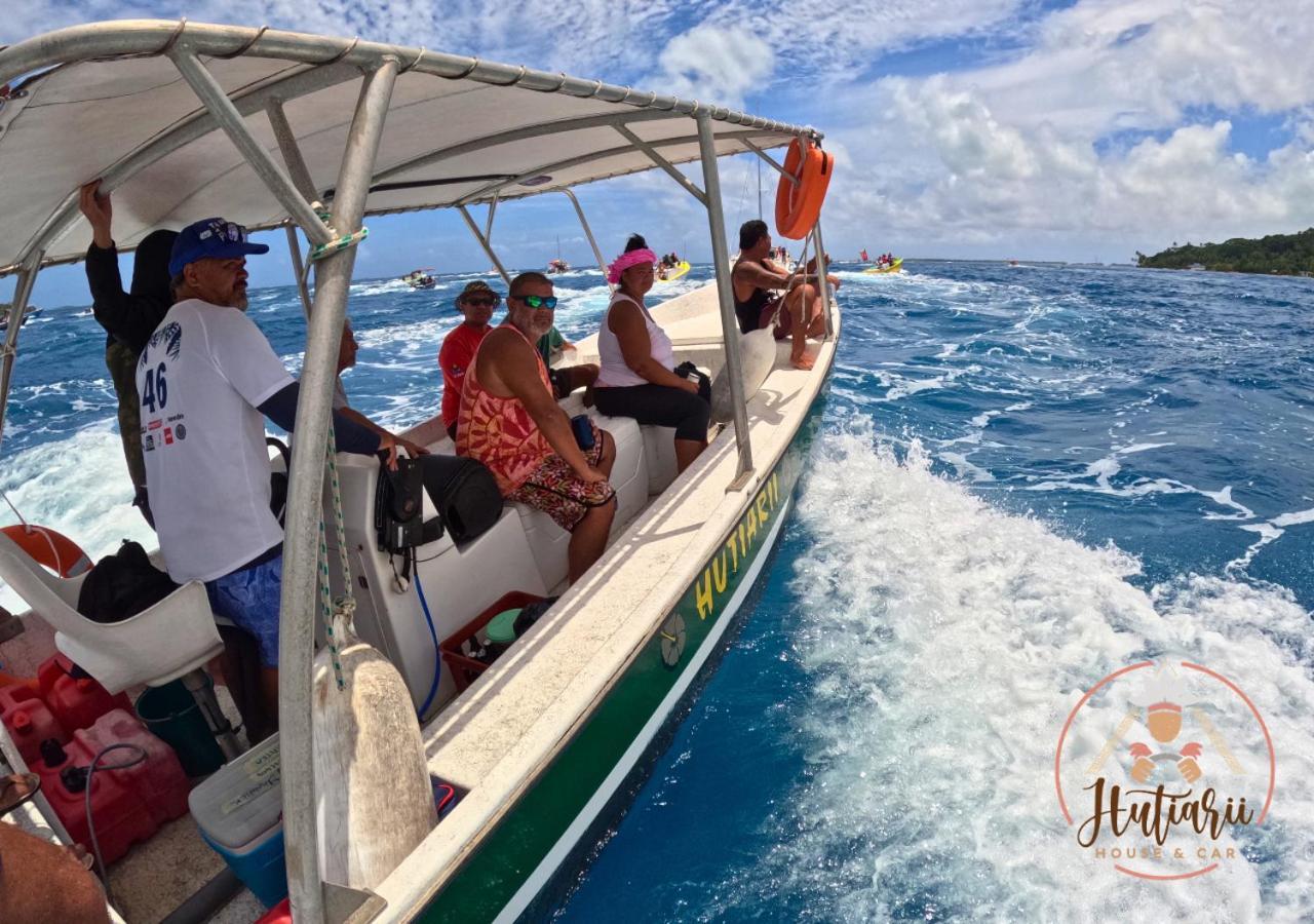 Hutiarii House & Car & Excursions Raiatea Villa Tevaitoa Dış mekan fotoğraf